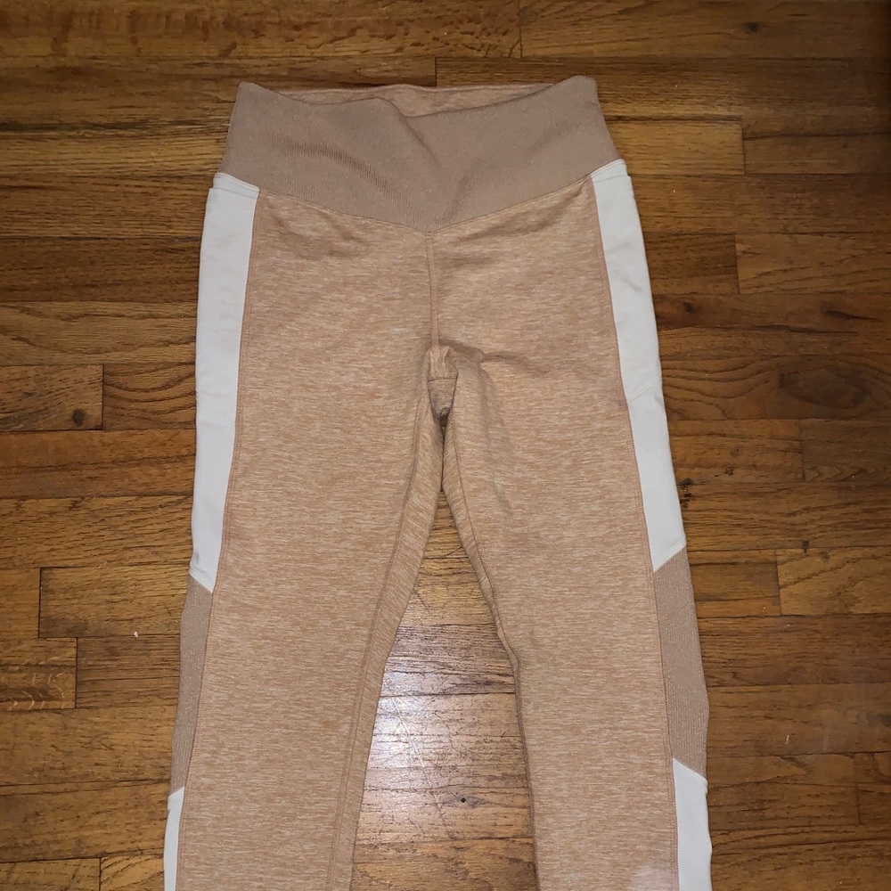 PINK fleece leggings (with pocket phone holder)